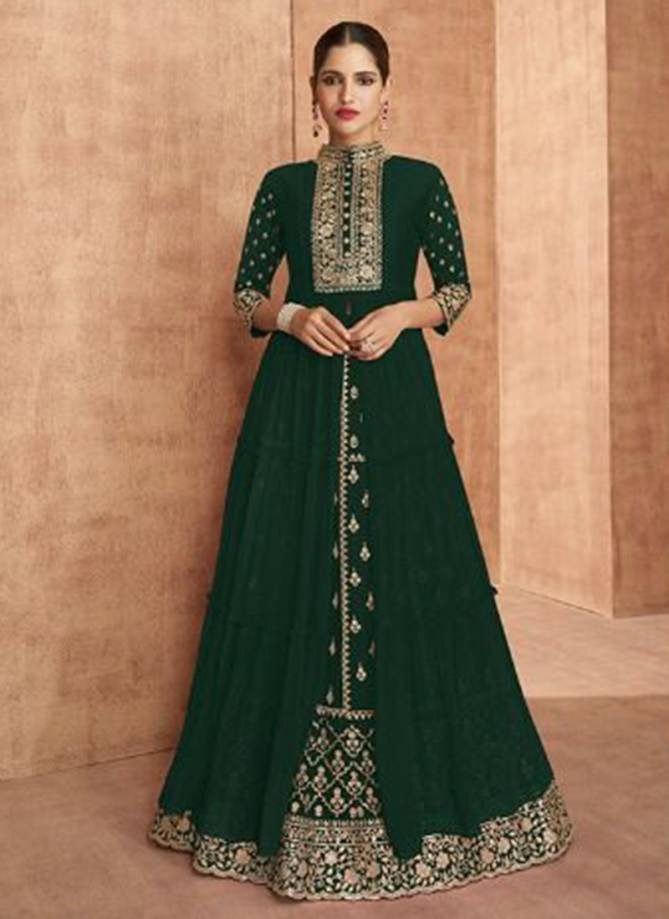 Sayuri Shaina 136 New Designer Wedding Wear Georgette Heavy Salwar Suits Collection